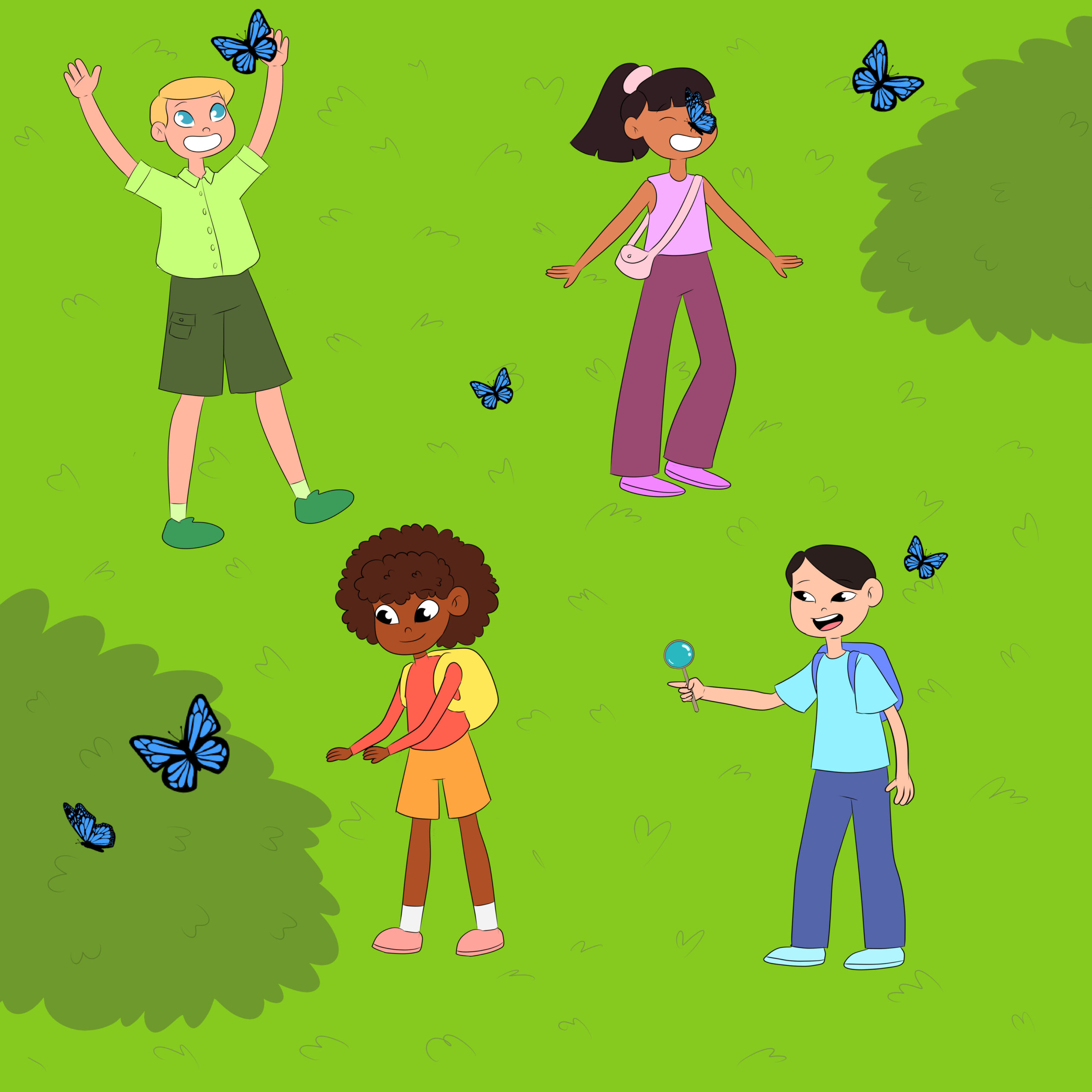 Do the mindful nature scavenger hunt