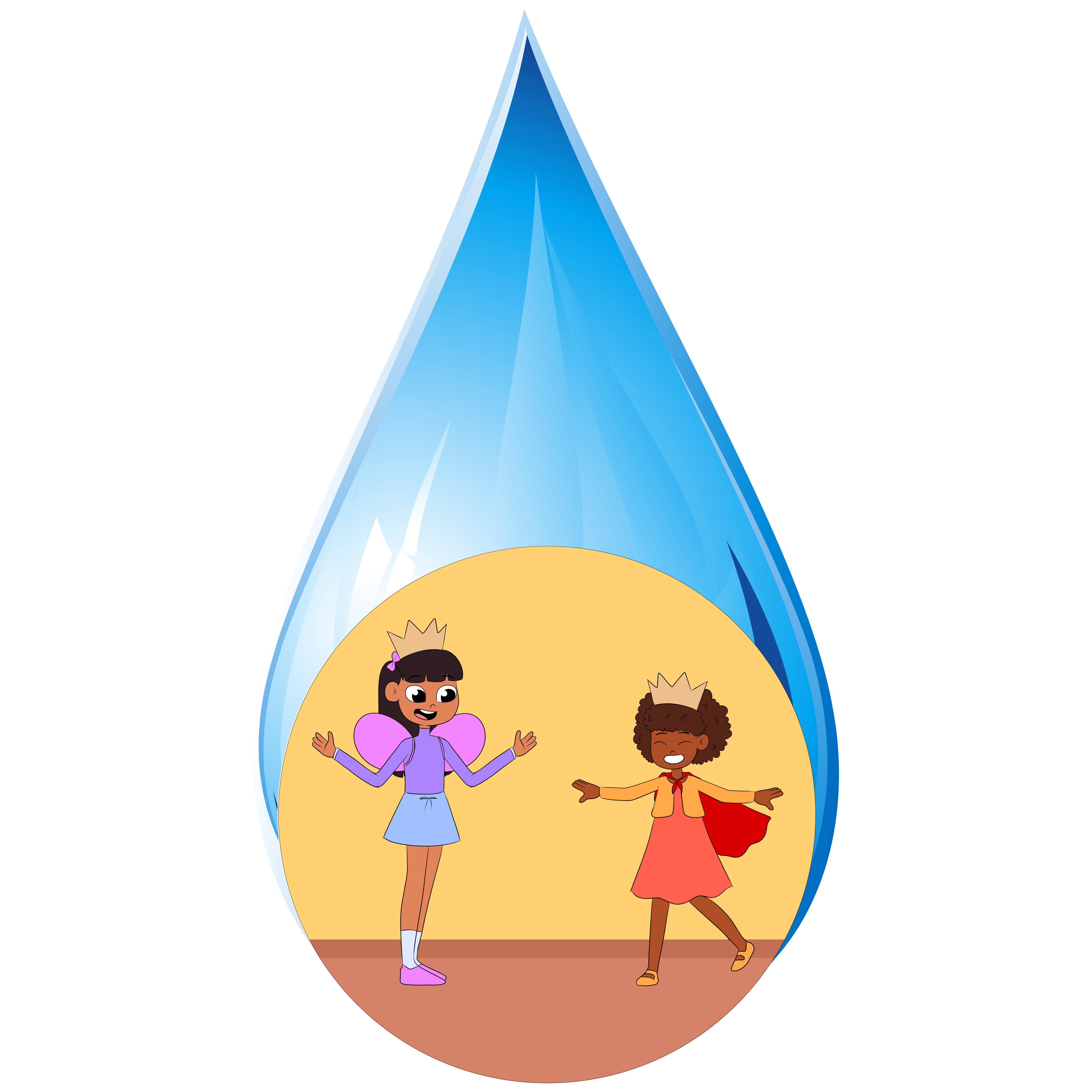 playing with a friend