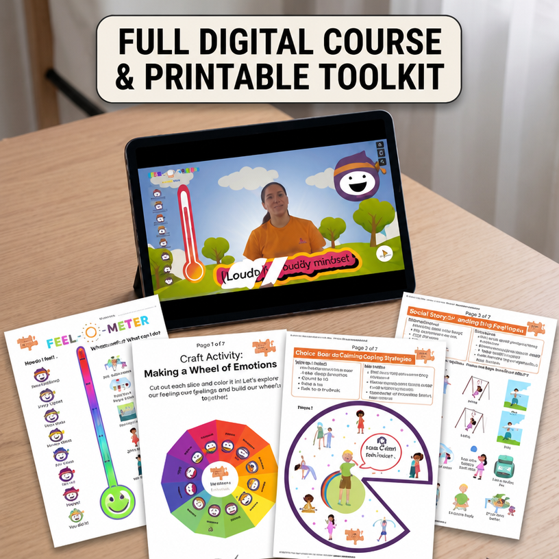 My Feelings Course: The Play-Based Emotional Literacy Toolkit (Ages 4–7 years) - Image 3